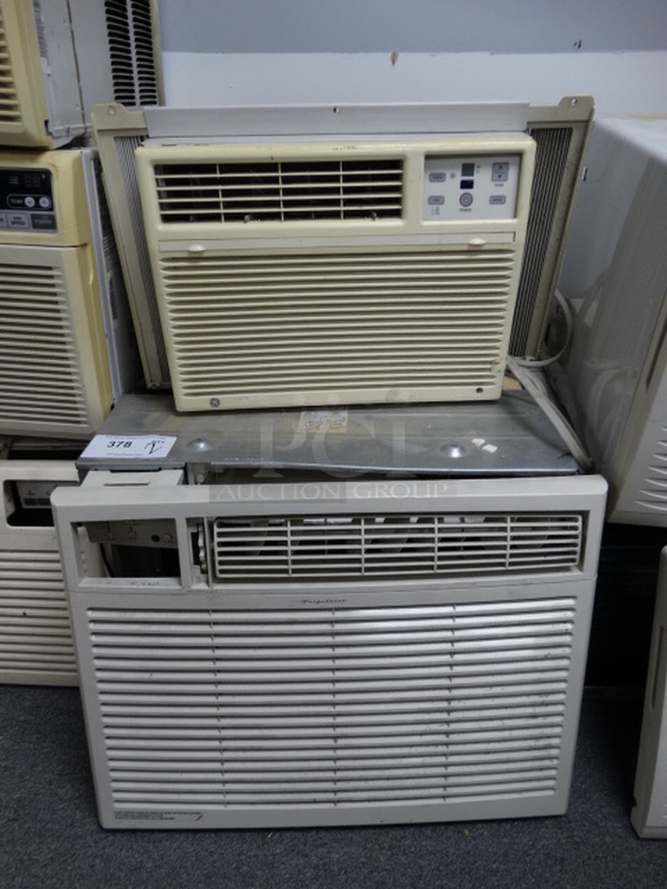 2 LG Window Mount Air Conditioning Units; Including Model ASW05LBS1. 22x13x14, 23x24x17. 2 Times Your Bid! (Room 23)