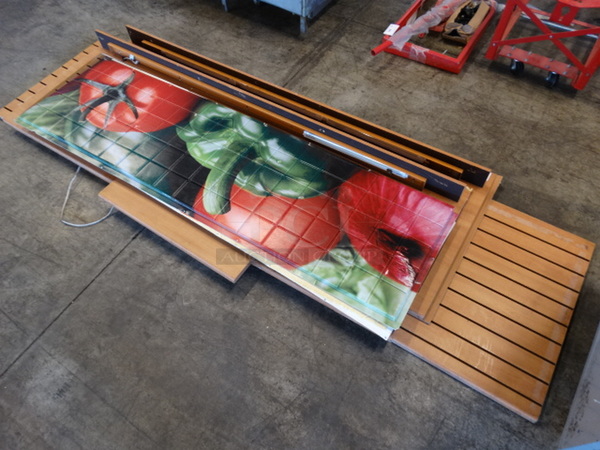 3 Front Panels to Duke Subway Make Line. Includes 84x5x30. 3 Times Your Bid!