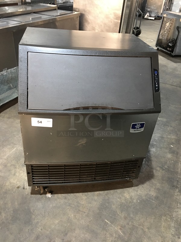 Manitowoc Commercial Under The Counter Ice Machine! Model UY0310A161B Serial 310262080! 115V 1Phase! On Commercial Casters!