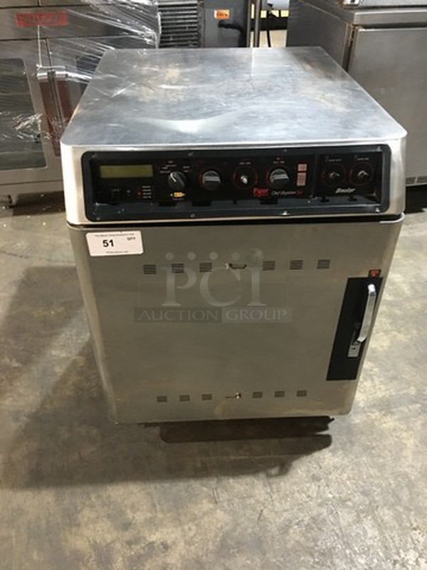 WoW! Late Model 2014! Piper Electric Powered Cook-N-Hold/Smoker Combo! Model CS2-5S-208/1 Serial 23606! 208V 1 Phase! Working When Removed! 