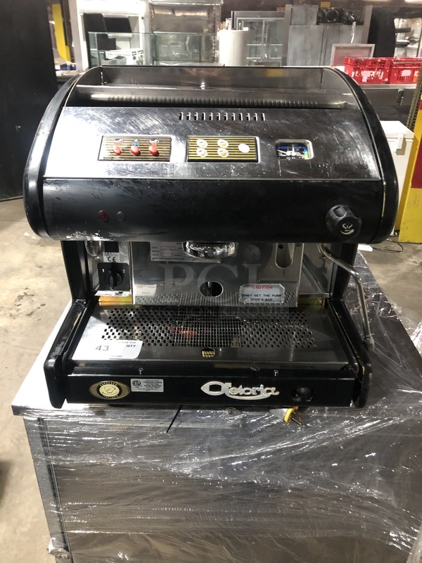 Astoria Commercial Countertop Espresso Machine! With Steam Wand & Drip Tray! Serial 321683! 120V!