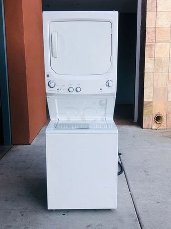 Kenmore Laundry Center, Electric with Washer & Dryer, 27in, White, 208-240v Custom Items 26-49608 Dryer exhaust 6' flexible* 