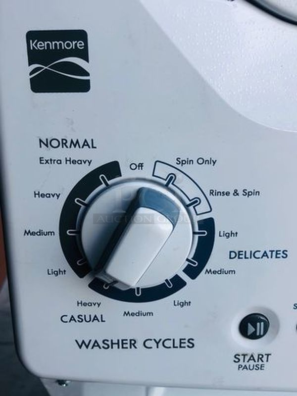 Kenmore Laundry Center, Electric with Washer & Dryer, 27in, White, 208-240v Custom Items 26-49608 Dryer exhaust 6' flexible* "DDC - RETAIL ACCES."(12) Custom Items 26-49388 Dryer Cord, 4 ft, 4 wire

Leaks water. Makes Noise - Image 2 of 11