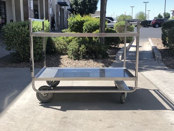 NSF HD Stainless Steel Utility Cart.