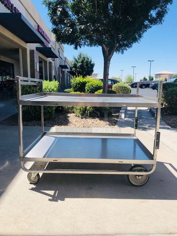 NSF HD Stainless Steel Utility Cart. - Image 4 of 6