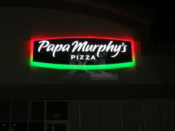 3 Papa Murphy's LED Signs.  - Image 4 of 4