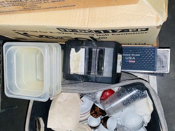 TREASURE CHEST! Boat Load of Smallware. To Go Cups, Coffee Cups, Espresso Cups, Saucers, Lids, Dunnage Rack and More... - Image 10 of 12