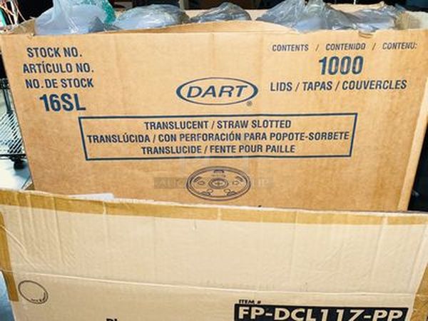 TREASURE CHEST! Boat Load of Smallware. To Go Cups, Coffee Cups, Espresso Cups, Saucers, Lids, Dunnage Rack and More... - Image 11 of 12