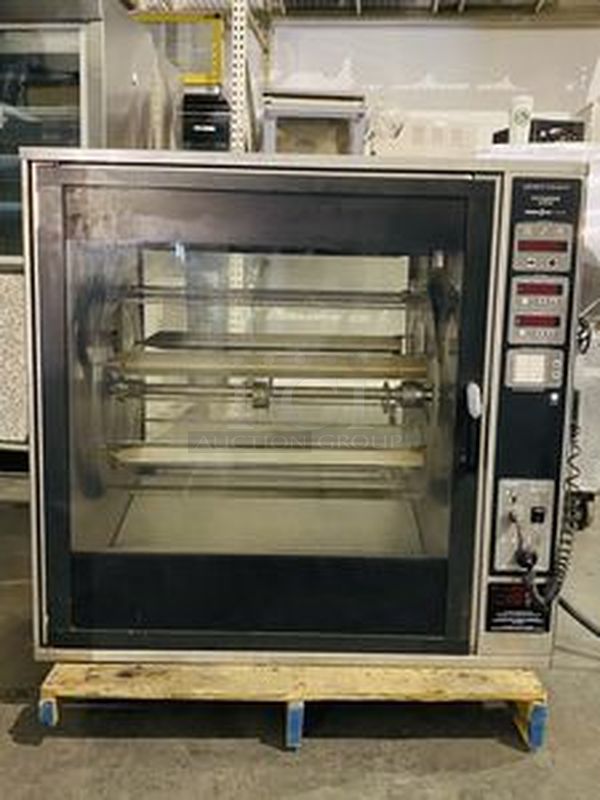 Like NEW! Henny Penny SCR-8 Countertop 8-Spit Rotisserie.  40-5/8
