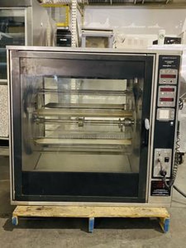 Like NEW! Henny Penny SCR-8 Countertop 8-Spit Rotisserie.  40-5/8 - Image 1 of 11
