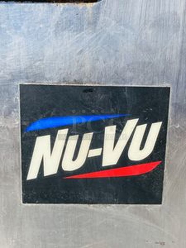 NICE! NU-VU SUB-123 Commercial Proofer Oven Combo 208v 3Ph Double Decker Bread Baking Center On Commercial Casters. Lighted Interior; Holds (3) Racks for Oven & (9) Racks for Proofer; (10) RACKS INCLUDED; 3″ HEAVY DUTY LOCK-ABLE CASTERS. 208V, Phase 1+N, 30Amps, 60Hz**HARD WIRE ELECTRICAL  INSTALL REQUIRED. Working When Removed. 
 77″H x 36-1/8″W x 28½”D - Image 6 of 9