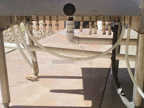 AMAZING!!! Perlick Stainless Steel Back Bar Combo Unit! This piece includes: Dump Sink, Glass Drying Station, (2) Storage Compartments, (2) Compartments for Ice Storage, 08 Circuit Jockey Box, Speed Rail and, Plumbing! 60x24x36 - Image 11 of 12