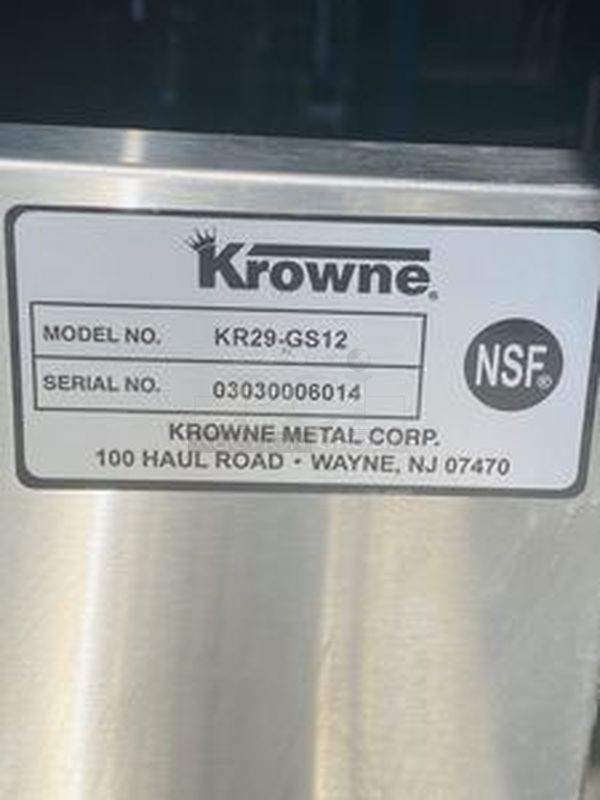 MUST HAVE!! Stainless Steel Krowne Back Bar Combo Unit - Hand Washing Sink, Soap Dispenser, Paper Towel Dispenser, Under Sink Cabinet For Trash Storage &  Glass Drying Rack - Image 7 of 8