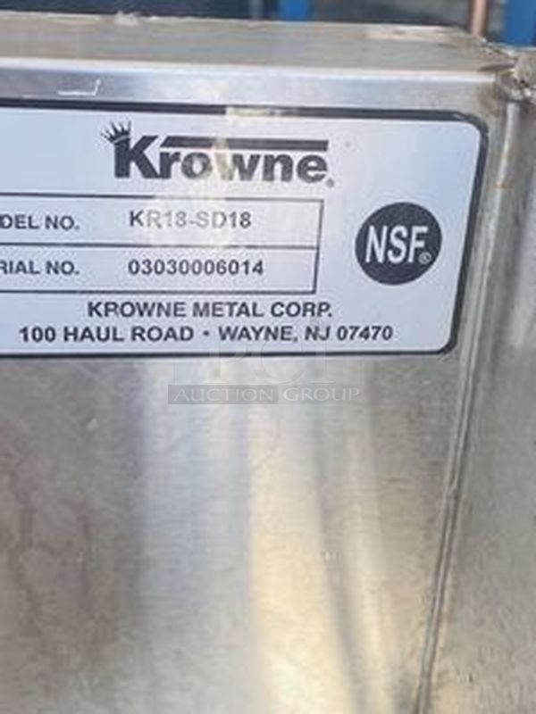 MUST HAVE!! Stainless Steel Krowne Back Bar Combo Unit - Hand Washing Sink, Soap Dispenser, Paper Towel Dispenser, Under Sink Cabinet For Trash Storage &  Glass Drying Rack - Image 6 of 8