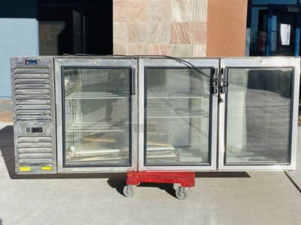 DON'T MISS OUT!! Like New Krowne Refrigerated Back Bar, Model: BS84L-KNB-LRR.115V, 60Hz, 1Ph, 9A. Removed from the SLS. Used Briefly. 84x24x35 Features 35