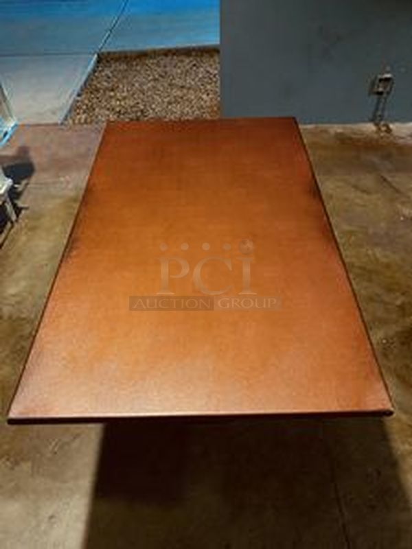 FANCY! Large Bronze In Color Padded Table Top. 30x54x1