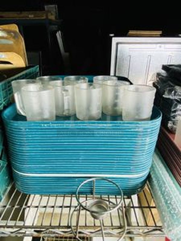 BONUS LOT! This Lot Consists of A 4 Shelf Wire Rack on Commercial Casters, Full Stocked with New and Used Restaurant Equipment and Supplies. Easily Worth over $2,000.00  Rack is 80" Tall, on Comercial Casters, With (4) 72"x24" Shelves. - Image 9 of 12