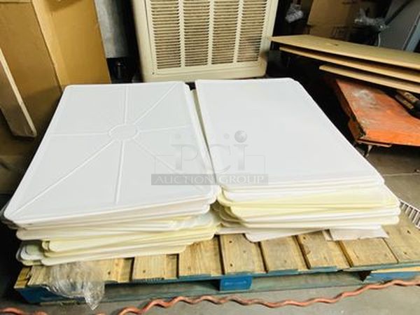 PIZZA TIME! of 59 Winholt Plastic Proofing Boards / Bagel Boards - Model: BB1826 18
