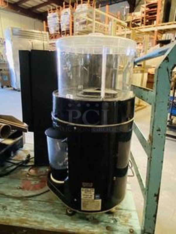 AWESOME! Island Oasis SB-3X Ice Shaver-Blender Has an Output of 15 Gallons/Hr. 1-16oz. drink/30sec. Holds Up To 10Lbs of Ice 115V Power / 6.7 AMP Grounded Outlet.   Shaver-Blender/9sec. Cycle Time Portion Control Ice 1,2, or 3 Drinks  14” wide x 16” deep x 27” high. Weighs approximately 60 pounds - Image 2 of 6