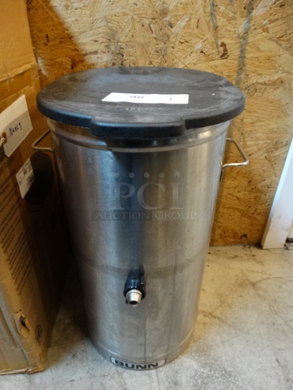 Bunn Stainless Steel Commercial Beverage Holder Dispenser w/ Brew Basket! 12.5x15x19
