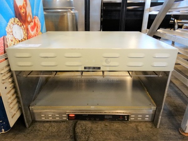 NICE! Hatco Stainless Steel Commercial Countertop Warmer. 27x21x17. Tested and Powers On But Cannot Test Due To Error Code