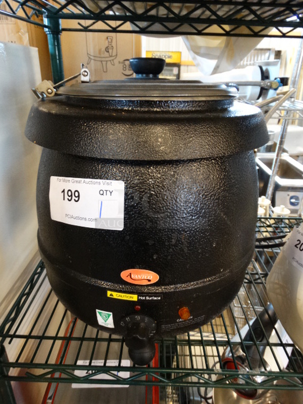 Avantco Model SK-600 Metal Commercial Countertop Soup Kettle Food Warmer. 120 Volts, 1 Phase. 13x13x15. Tested and Working!