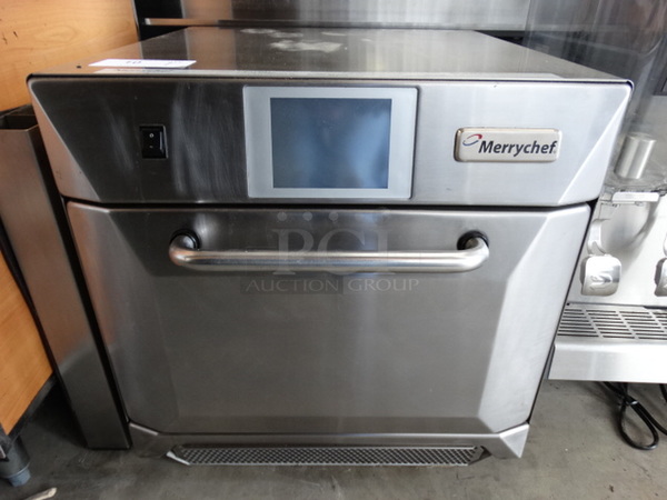 FANTASTIC! 2013 Merrychef Model eikon e4s Stainless Steel Commercial Countertop Electric Powered Rapid Cook Oven. 208/240 Volts, 1 Phase. 23x23x24