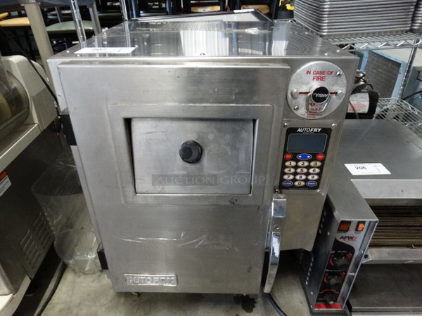 BEAUTIFUL! 2008 Autofry Model MTI-5 Stainless Steel Commercial Countertop Electric Powered Ventless Greaseless Fryer. 240 Volts, 1 Phase. 21x23x27