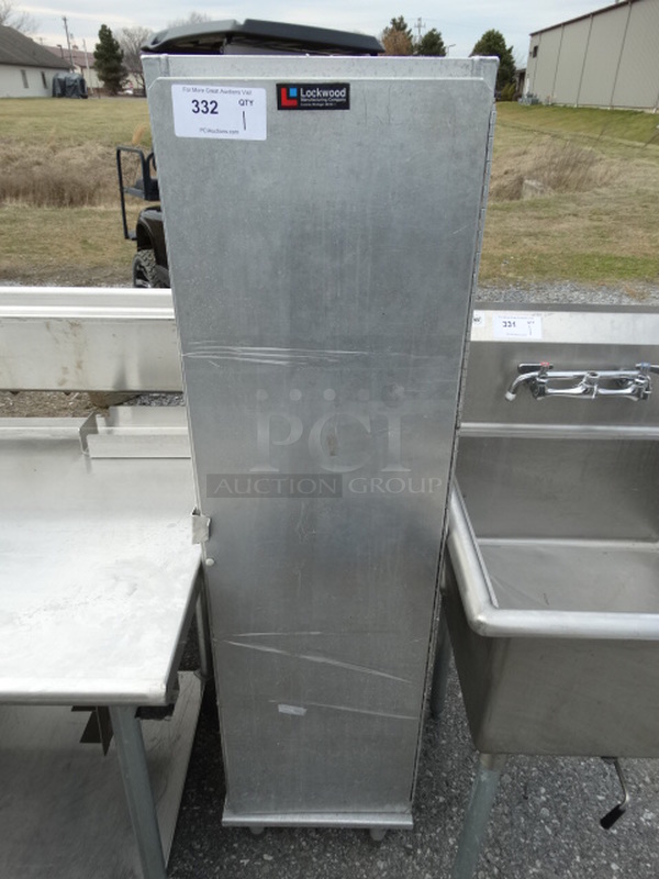 Lockwood Metal Commercial Enclosed Pan Rack. 17x21x61