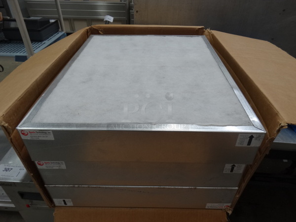 3 Sparks Technology BPS Lite SP Metal Framed High Performance Low Mass Activated Carbon Filters. 19.5x24.5x4. 3 Times Your Bid!
