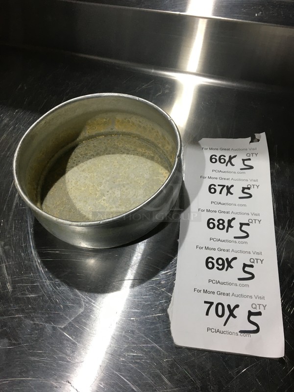 Round Food Holding Pans! 5 X Your Bid! - Image 5 of 5