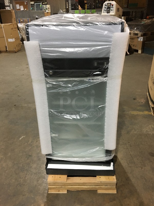 GREAT! NEW IN THE BOX! Beverage Air Commercial Countertop Reach In Freezer Merchandiser! With Poly Coated Racks! Model CTF31B! 115V! - Image 2 of 12