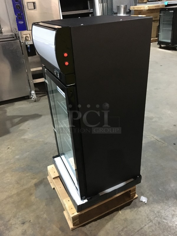 GREAT! NEW IN THE BOX! Beverage Air Commercial Countertop Reach In Freezer Merchandiser! With Poly Coated Racks! Model CTF31B! 115V! - Image 4 of 12