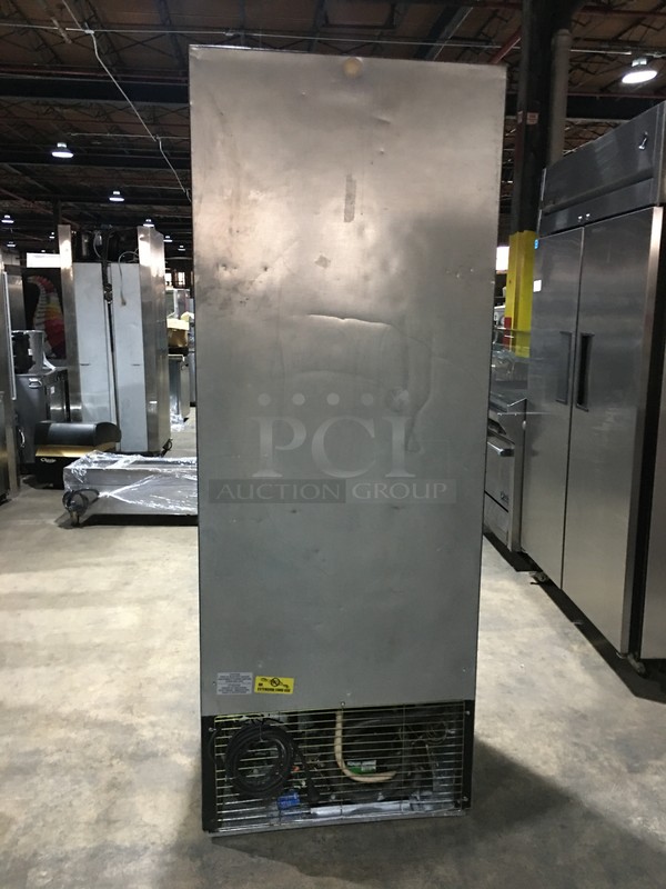 Imbera Commercial Single Door Reach In Cooler Merchandiser! With Poly Coated Racks! Model G319 Serial 534120404221! 115V 1Phase! - Image 3 of 9
