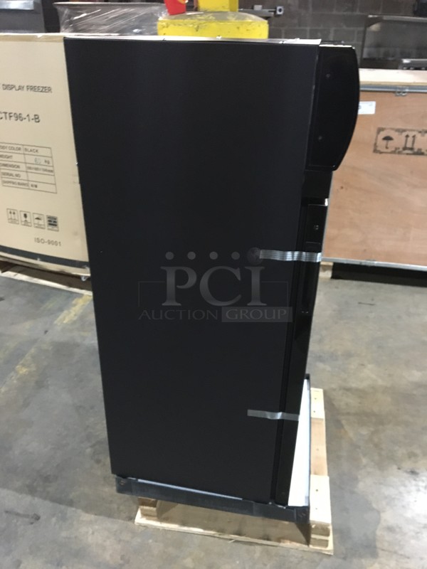 GREAT! NEW IN THE BOX! Beverage Air Commercial Countertop Reach In Freezer Merchandiser! With Poly Coated Racks! Model CTF31B! 115V! - Image 6 of 12