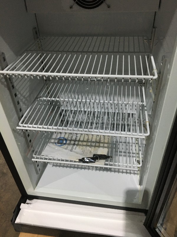 GREAT! NEW IN THE BOX! Beverage Air Commercial Countertop Reach In Freezer Merchandiser! With Poly Coated Racks! Model CTF31B! 115V! - Image 8 of 12