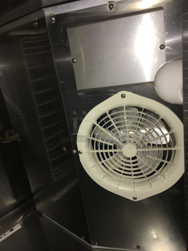 Turbo Air Commercial Single Door Reach In Freezer! All Stainless Steel! Model TSF23SD Serial DF23212001! 115V 1Phase! On Commercial Casters! - Image 7 of 11