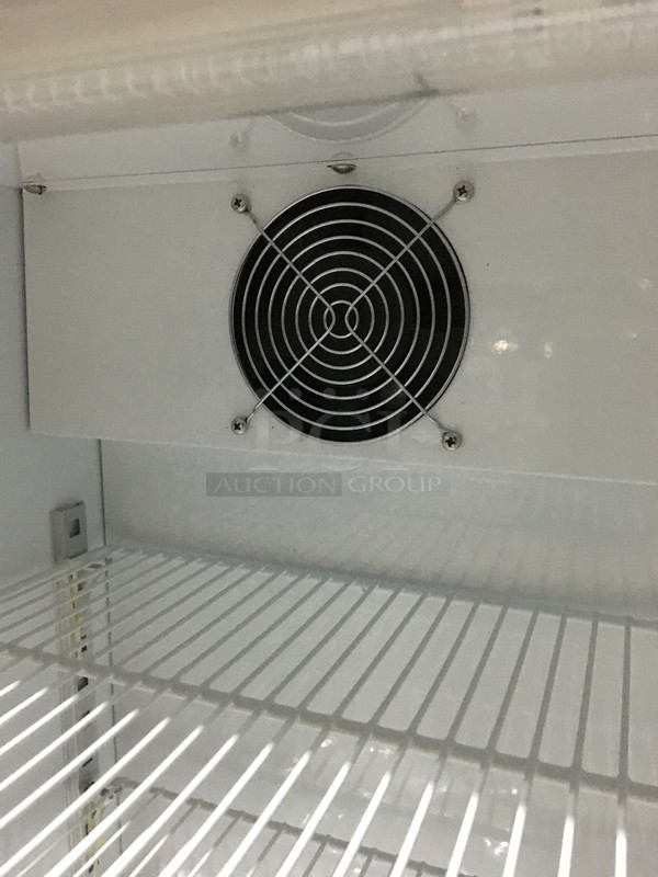GREAT! NEW IN THE BOX! Beverage Air Commercial Countertop Reach In Freezer Merchandiser! With Poly Coated Racks! Model CTF31B! 115V! - Image 9 of 12