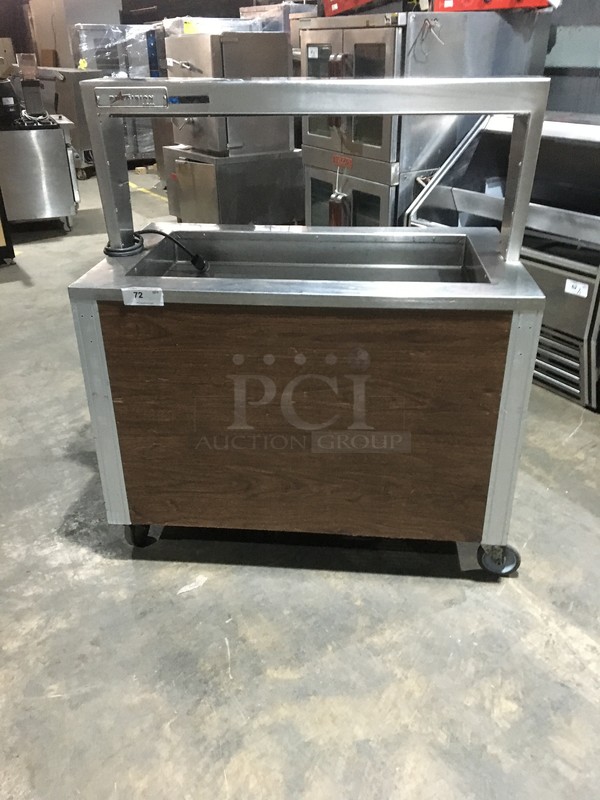Precision Commercial Refrigerated Cold Pan! Model BLC3BU Serial 45733! 120V 1Phase! On Commercial Casters!  - Image 1 of 8