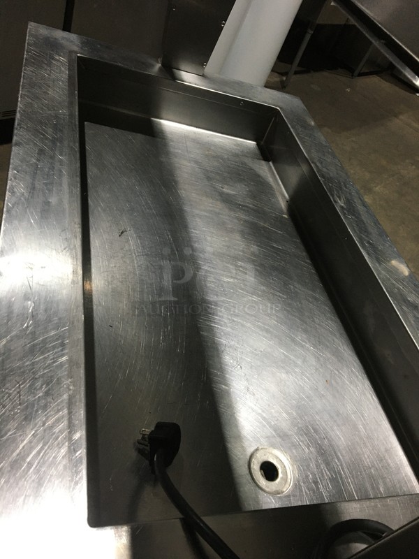 Precision Commercial Refrigerated Cold Pan! Model BLC3BU Serial 45733! 120V 1Phase! On Commercial Casters!  - Image 5 of 8