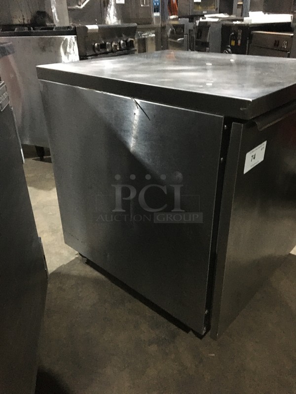 Randell Commercial Refrigerated Single Door Lowboy/Worktop! All Stainless Steel! Model 94047M Serial T000068740! 115V 1Phase! On Commercial Casters! - Image 2 of 8