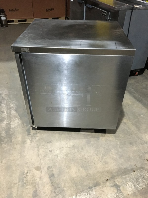 Randell Commercial Refrigerated Single Door Lowboy/Worktop! All Stainless Steel! Model 94047M Serial T000068740! 115V 1Phase! On Commercial Casters! - Image 3 of 8