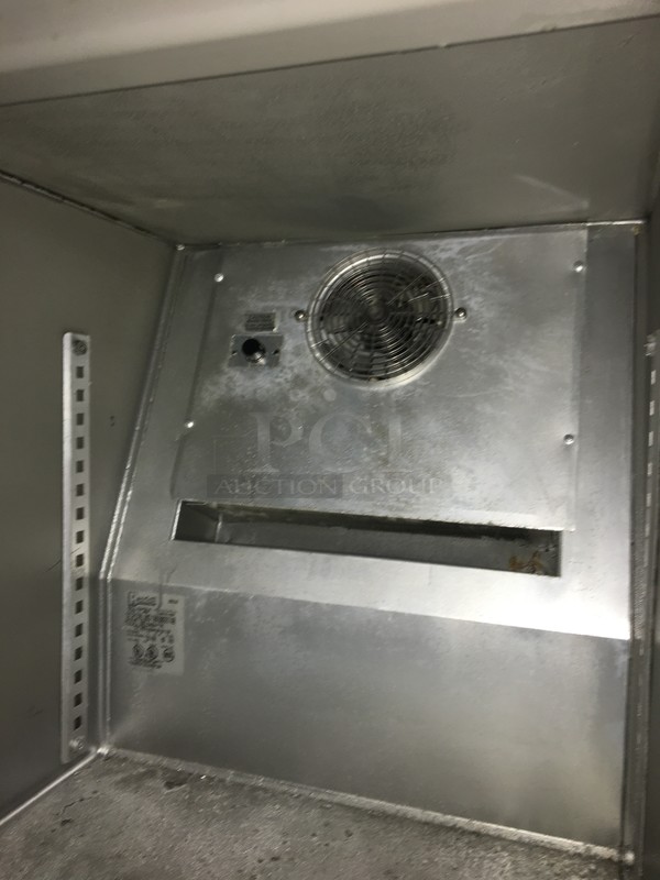 Randell Commercial Refrigerated Single Door Lowboy/Worktop! All Stainless Steel! Model 94047M Serial T000068740! 115V 1Phase! On Commercial Casters! - Image 6 of 8