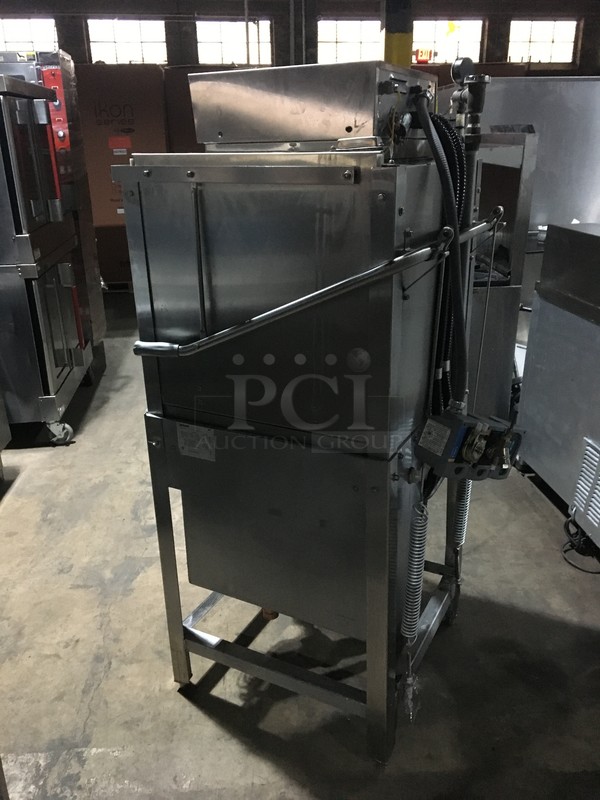 Jackson Commercial Pass Through Dishwasher! All Stainless Steel! Model 200B Serial 4796M! 208V 1Phase! On Legs! - Image 3 of 10