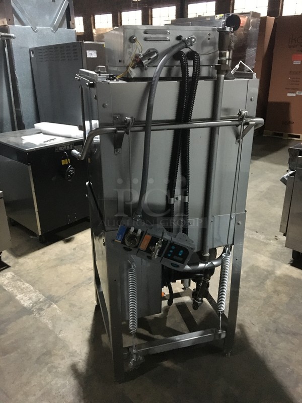 Jackson Commercial Pass Through Dishwasher! All Stainless Steel! Model 200B Serial 4796M! 208V 1Phase! On Legs! - Image 4 of 10