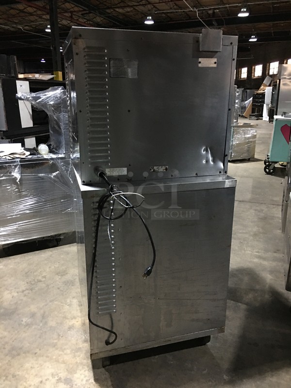 Duke Commercial Convection Oven! With Proofer Underneath! With View Through Doors! All Stainless Steel! Model PFB1 Serial  50IHJH0001! 120V 1Phase! On Commercial Casters! 2 X Your Bid! Makes One Unit! - Image 4 of 11