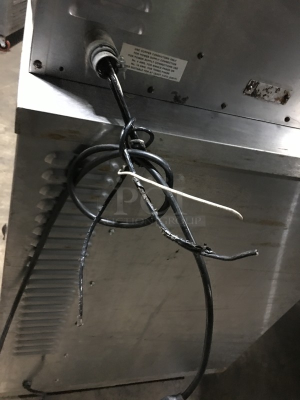 Duke Commercial Convection Oven! With Proofer Underneath! With View Through Doors! All Stainless Steel! Model PFB1 Serial  50IHJH0001! 120V 1Phase! On Commercial Casters! 2 X Your Bid! Makes One Unit! - Image 11 of 11