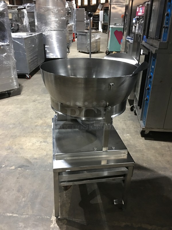 Cleveland Commercial Electric Powered Tilting Soup Kettle! All Stainless Steel! Model SET15 Serial 10923059480! 208V 1/3Phase!  - Image 3 of 10