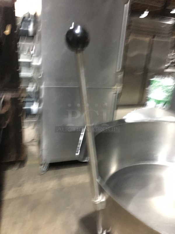 Cleveland Commercial Electric Powered Tilting Soup Kettle! All Stainless Steel! Model SET15 Serial 10923059480! 208V 1/3Phase!  - Image 6 of 10