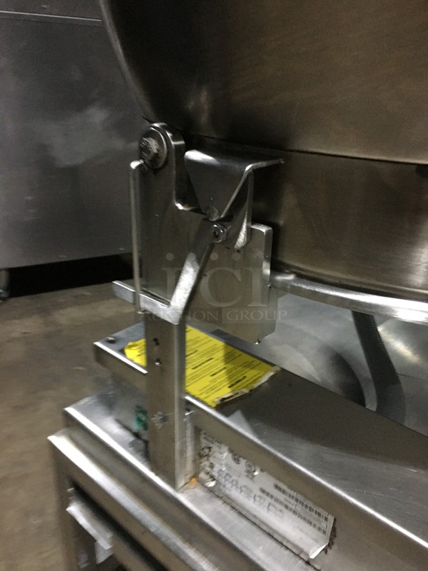 Cleveland Commercial Electric Powered Tilting Soup Kettle! All Stainless Steel! Model SET15 Serial 10923059480! 208V 1/3Phase!  - Image 7 of 10